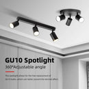 Ljojo LED Chandelier Ceiling Light for GU10 Bulb Replacement