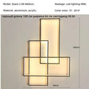 Modern Rectangle Led Wall Lamp Living Room Bedroom Sconce by Ljojo