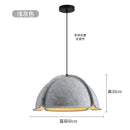 Felt Sound-Absorbing Pendant Light: Danish Minimalist Designer - Ljojo