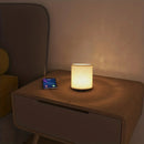 LED European Style Cloth Covered Desk Lamp with USB Switch Control | Nordic Bedroom Table Light by Ljojo