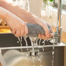 Ljojo Microfiber Face Towel Bathroom Washing Towel Kitchen Cleaning Cloth