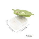 Ljojo 4 Grids Refrigerator Food Storage Box Kitchen Organizer