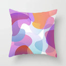 Gradient Ice Cream Color Polyester Pillow Cover by Ljojo - 45x45CM