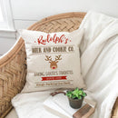 Ljojo Linen Christmas Decorative Cushion Covers for Modern Home Decor