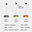 LED Glass Pendant Chandelier Minimalist Cafe Bar Decor Hanging Light by Ljojo