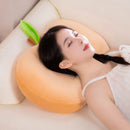 Ljojo Memory Cotton Cervical Spine Nap Pillow for Students, Ultra Soft and Supportive