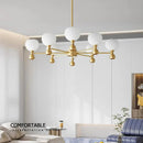 Ljojo LED Pendant Chandeliers for Modern Home Decor and Indoor Lighting