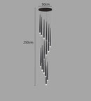 LED Pendant Light Chandelier for Modern Living and Dining Room Decor by Ljojo