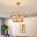 Ljojo Luxury Crystal Living Room Chandelier - Modern Dining Room Pendant Lamp