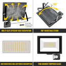 Ljojo™ Induction LED Flood Light with Adjustable PIR Sensor - Outdoor Floodlight