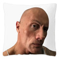 Dwayne Johnson Rock Face Cushion Cover for Sofa by Ljojo - Home Decor Pillowcase