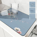Flower Peony Drying Mat by Ljojo: Absorbent & Anti-Slip Table Mat for Cups & Decor