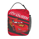Ljojo Lightning Mcqueen Car Sally Lunch Bag - Portable Thermal Cooler Lunch Box