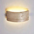 LED Natural Stone Wall Light Sconce for Bedroom by Ljojo