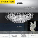 Ljojo Minimalist Nordic Black Gold Silver LED Cluster Lighting Fixtures