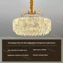 Crystal Pendant Light: Elegant Luxury Villa Chandelier by Ljojo