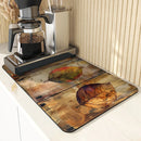 Ljojo Maple Anti-Skid Kitchen Mat: Absorbent, Quick Dry, Non-Slip Tray Pad