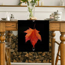 Ljojo Maple Leaf Table Runner for Dining Wedding Holiday Party Decor