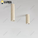 Natural Travertine Ceiling Light for Balcony Cloakroom by Ljojo