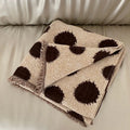 Ljojo 4-Layer Cotton Gauze Fringed Blanket for Spring & Summer