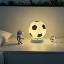 Football Glass Table Lamp LED Bedroom Decor | Ljojo