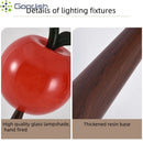 Ljojo Melon Shaped LED Floor Lamp for Bedroom Decoration - Creative Wabi-sabi Art Decor