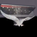 Ljojo Luxury Crystal Chandelier LED Lights for Modern Living Room