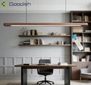 Ljojo Industrial Minimalist LED Pendant Lights for Living Room Decor Chandelier