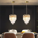 Crystal Pendant Light: Light Luxury Bar Counters LED Hanging Lamp & Home Lighting by Ljojo