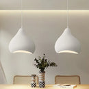 Ljojo Wabi-sabi Resin Cap LED Pendant Light - Japanese Chandelier for Home Decor