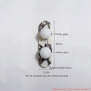 Ljojo Marble LED Wall Lamps - Nordic Minimalism for Bedroom, Bathroom, Living Room
