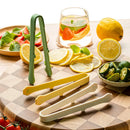 Ljojo Mini Kitchen Tong Silicone BBQ Snack Meat Tongs - Creative Cooking Utensil