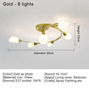 Crystal Glass Ball LED Pendant Chandelier - Modern Minimalist Nordic Art Light by Ljojo