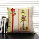 Ljojo Merry Christmas 45x45CM Cushion Cover for Home Decor