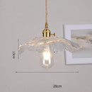 Nordic Purple Glass LED Pendant Lights - Elegant Chandelier for Kitchen & Dining Room by Ljojo