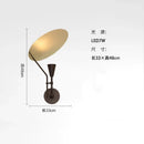 Ljojo Minimalist Modern Retro Wall Lamp Luxury Black Designer Room Light Artistic Statement Piece