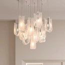 Nordic Cloud Glass LED Pendant Chandelier for Living Room Loft Villa Stylish Home Decoration by Ljojo