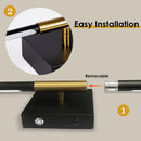 Ljojo LED Wall Sconce Lights 350° Touch Dimmable Rotatable Wall Lamps