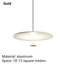 Ljojo Minimalist Gold Black Pendant Light Modern Living Room Suspension Luminaire