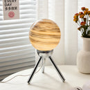Bauhaus Retro Planet Glass Table Lamp Starry Sky Bedroom Decor Gift - Ljojo