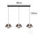 Modern LED Pendant Chandelier for Living Dining Kitchen by Ljojo - Sleek Hanging Light Fixture Home Decor