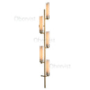Ljojo LED Wall Sconce Copper Gold White Minimalist Art Deco Wall Light