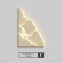LED Mountain Wall Light with Sunset Effect - Modern Landscape Mural Lamp by Ljojo