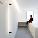 Ljojo LED Strip Wall Lamp for Modern Minimalist Living Room, Hallway, Bedroom - 110V 220V
