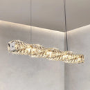 Ljojo Luxury Crystal Pendant Light - Modern LED Chandelier for Dining and Bar