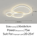 LED Ceiling Light Thin Design Intelligent Pebble Lamp Study Lighting Fixtures by Ljojo