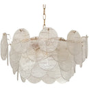 LED Glass Chandelier Modern Pendant Lamp for Restaurant Living Room Bedroom Home Decor Lighting by Ljojo