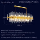 Ljojo Luxury Crystal Chandelier for Villa - Elegant & Simple for Living Room, Dining Room, Bedroom