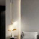 LED Chandelier Pendant Lamp Kitchen Dining Room Black Gold Wire Adjustable Ljojo