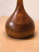French Retro Style Wooden Desk Lamp Glass Table Light for Bedroom Living Room by Ljojo
